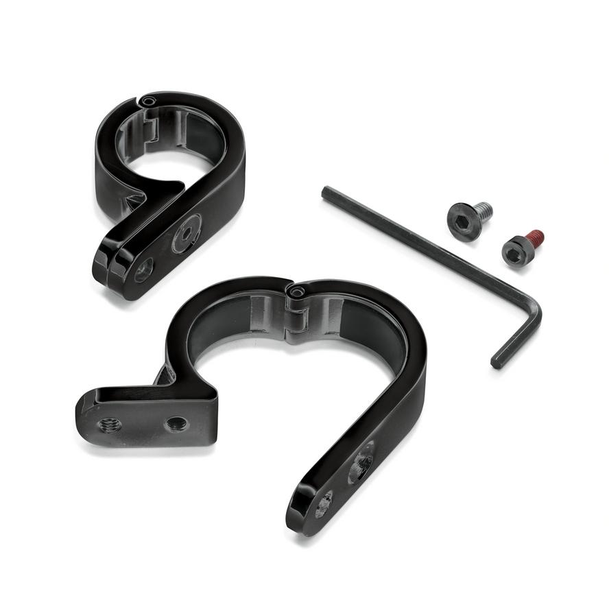 ハーレー純正 1インチ径ハンドルバーマウントクランプ ブラック