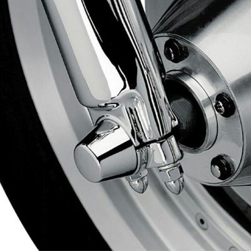 クリアキン 1214 フロントアクスルナットカバー クローム : HD-PARTS