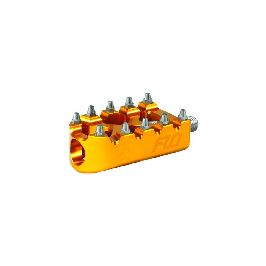 FLO motorsports MXスタイル シフターペグ ゴールド 122-8068