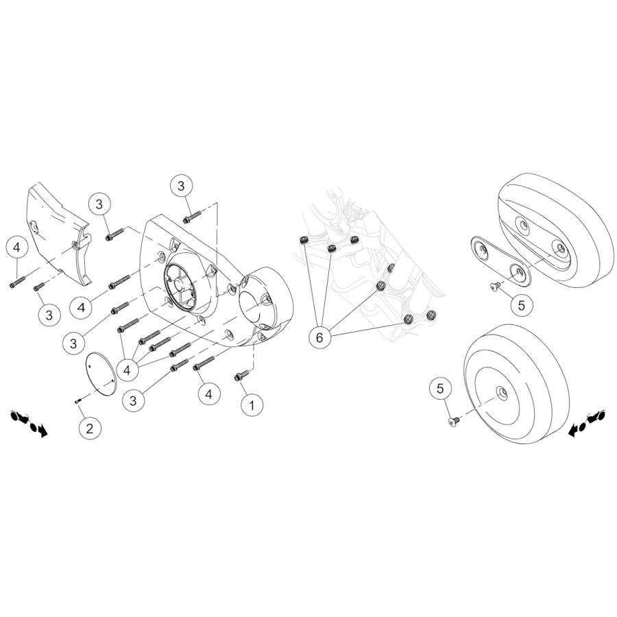 ハーレー ダビッドソン 2004〜2021 Sportster用 カム/タペットカバー