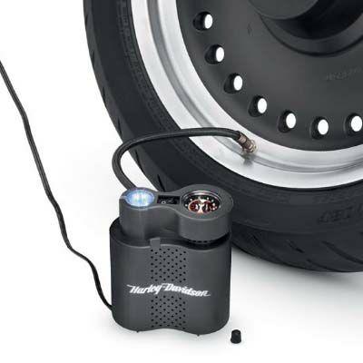 ハーレー純正 コンパクトエアコンプレッサー LEDライト付 12700020 