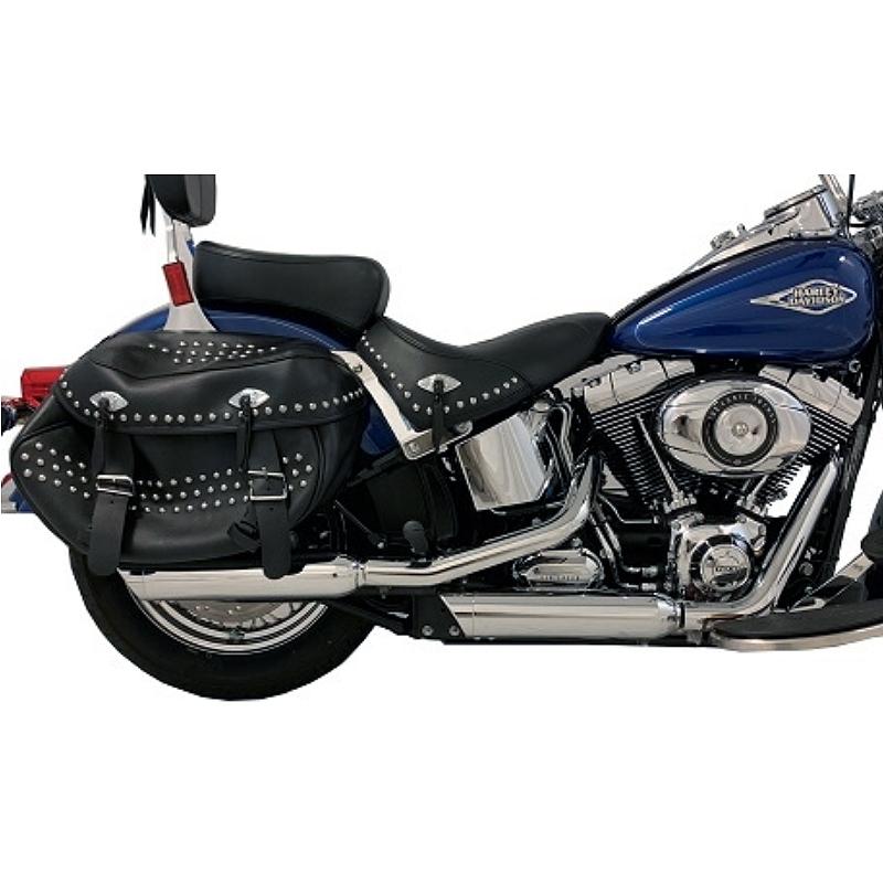 ハーレー ダイナ クロームワークス 3インチ テーパード スリップオン