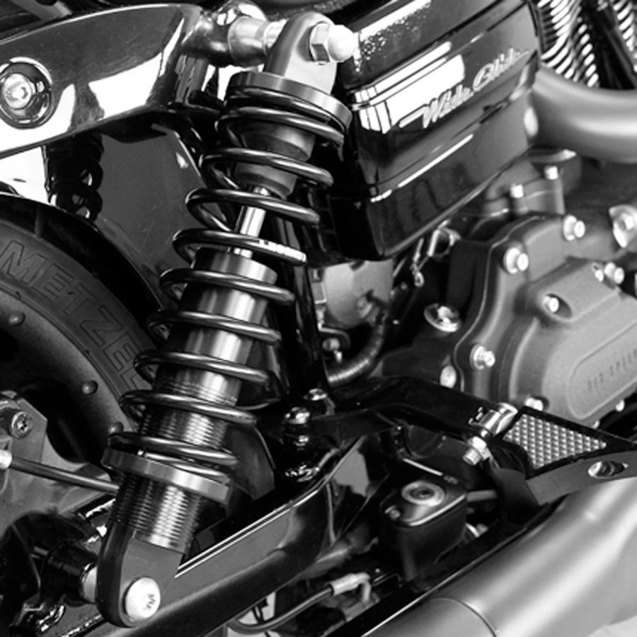 値下げハーレー　サスペンション Legend Suspension Revo スタンダード・リアサスペンション 14インチ