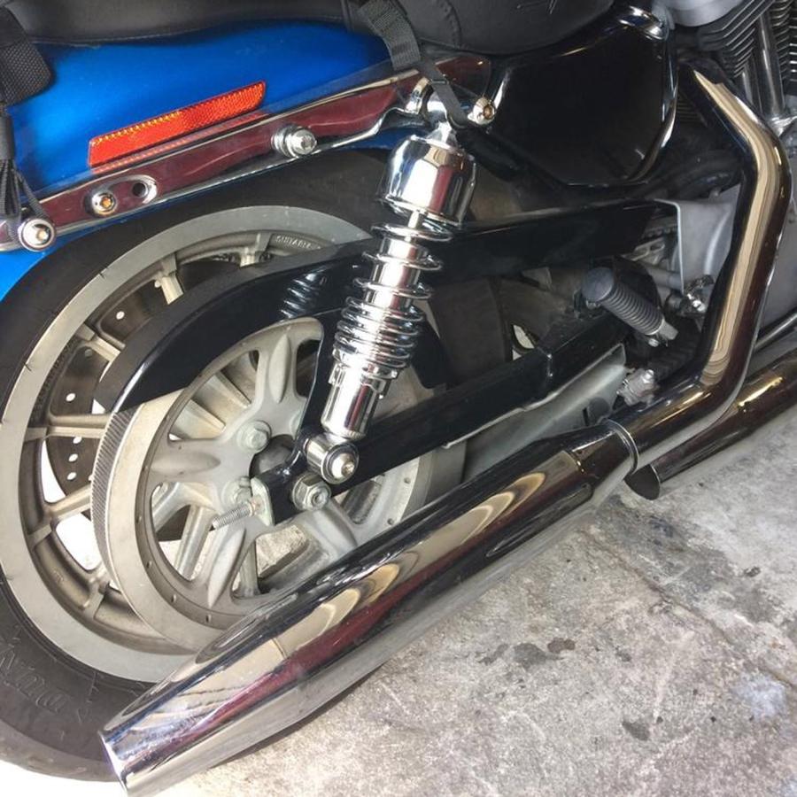 Drag Specialties リアサスペンション 11.5インチ (クローム) 2004