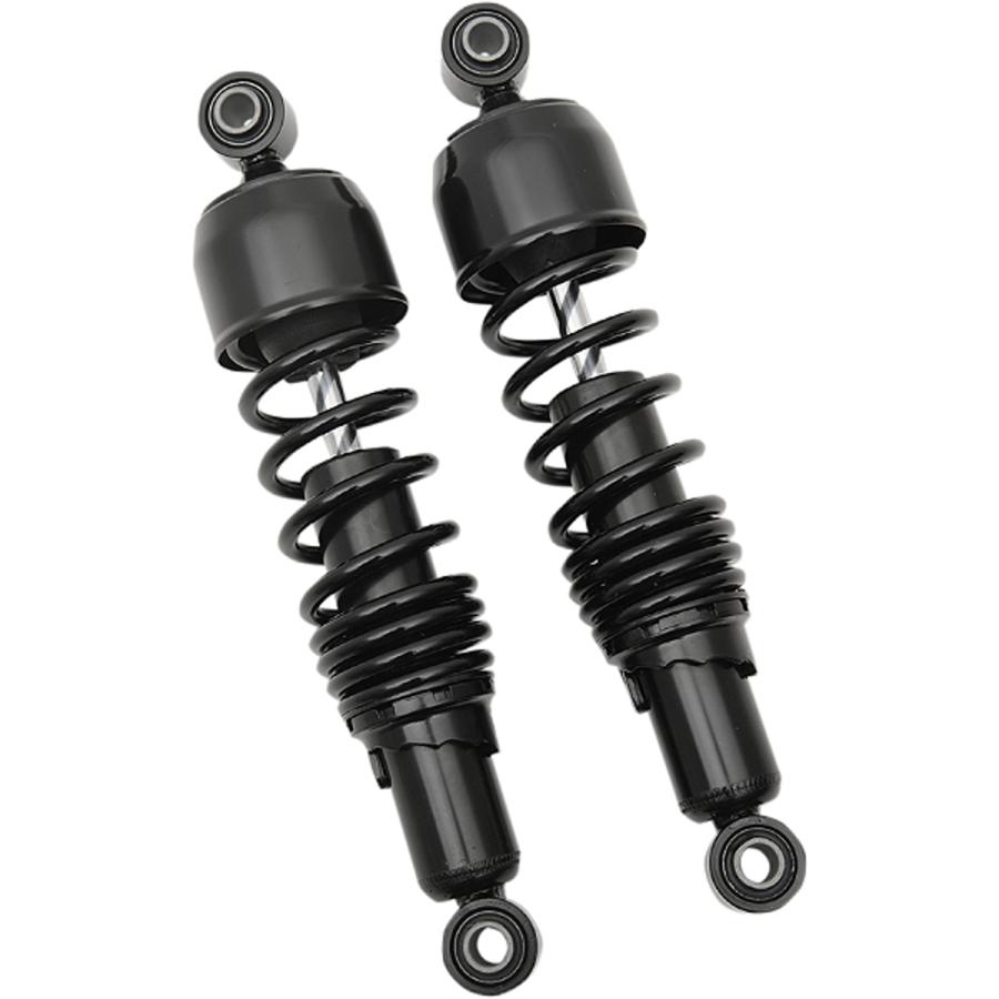 Drag Specialties リアサスペンション 13インチ (ブラック Drag Specialties リアサスペンション 13インチ (ブラック