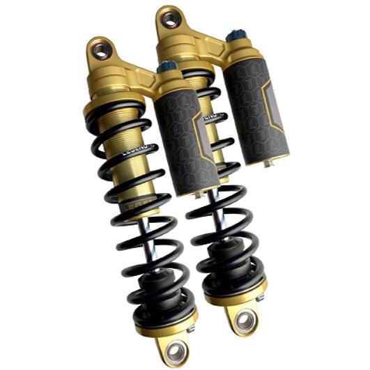 LEGEND 1310-1920 REVO-ARC ピギーバック リアサスペンション スタンダード ゴールド 14インチ 2004〜2021 スポーツスター