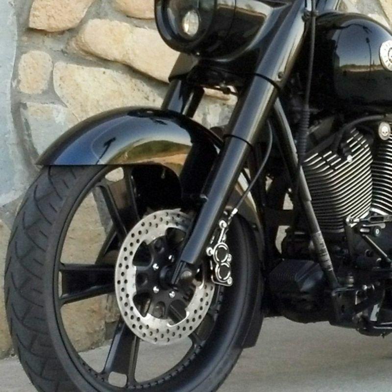 クロックワークス 1401-0236 Tire Hugger フロントフェンダー LEVEL 16〜19インチホイール用 1983〜20213 ツーリング
