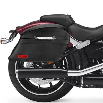 ハーレー・FXSB用 Lamellar Slant レザーカバード・XLハードサドル