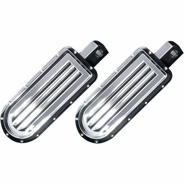 コビントン 1620-1090 Covingtons Dimpled フットペグ クローム