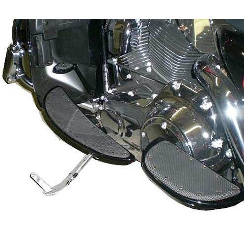 サイクルスミス 1621-0733 CycleSmiths パッセンジャーフロアーボード ブラック