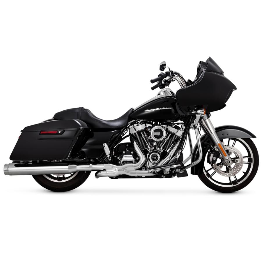 Vance&Hines トルカー 450 スリップオン マフラー クローム : HD-PARTS