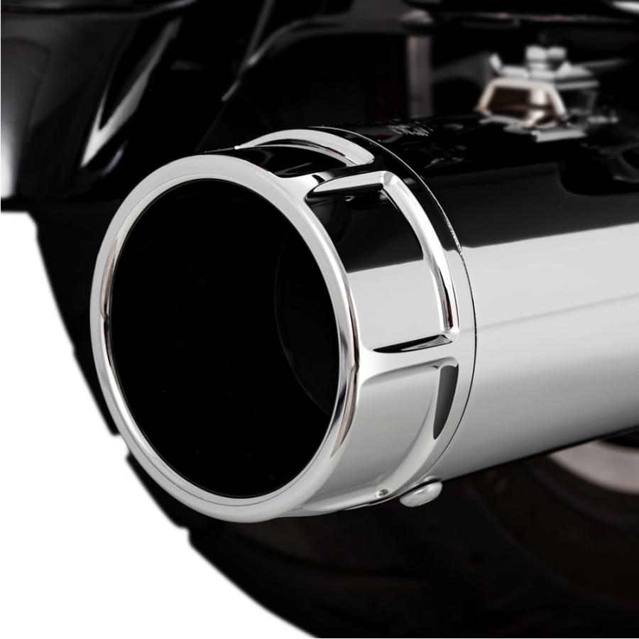 Vance&Hines トルカー 450 スリップオン マフラー クローム : HD-PARTS