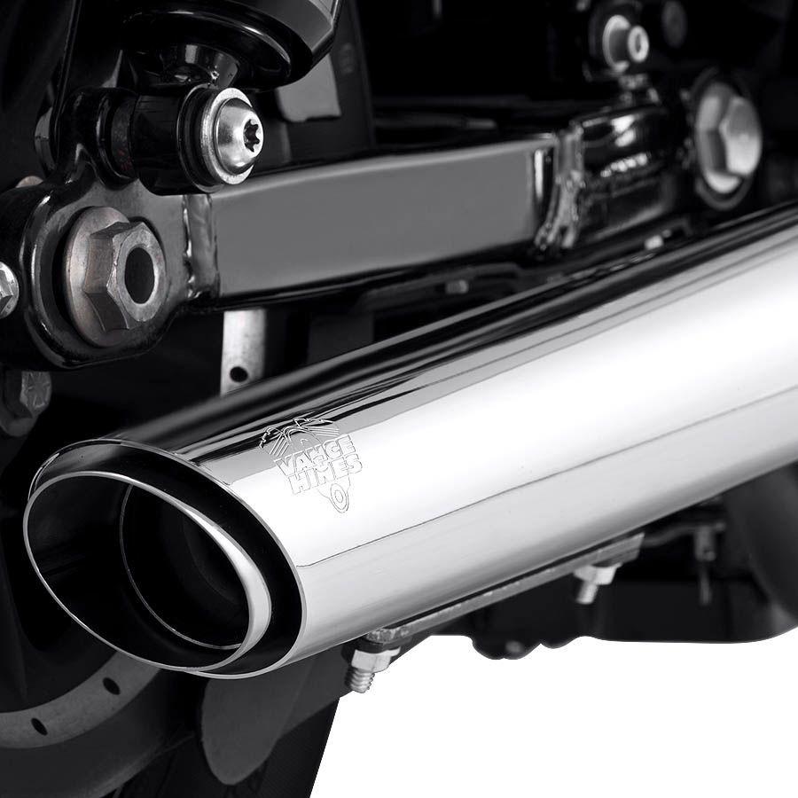すっげぇ VANCE & HINES : Twin Slash 3-INCH Slip-Ons Exhaust [16861]