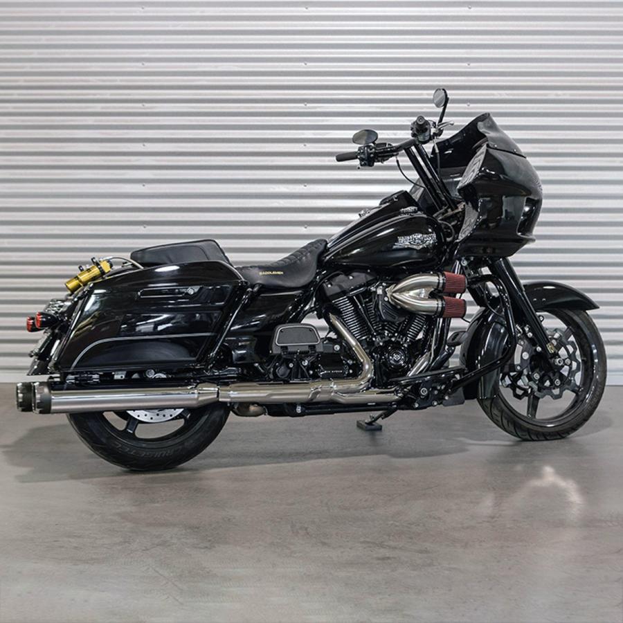 S&S チューンドインダクション・エアクリーナー M8用 ステンレス : HD