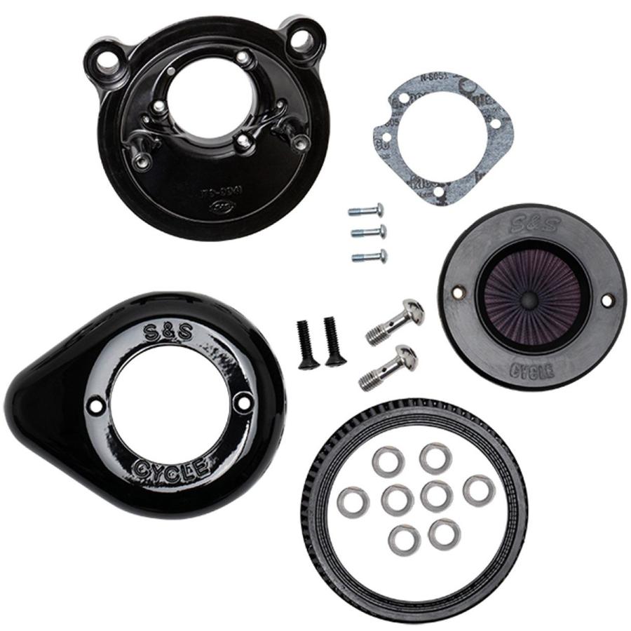 モデル着用&注目アイテム 170-0500 SS カーボン ティアドロップ ステルスエアクリーナー ツインカム 電子制御スロットル用 170-0500 SS ステルスエアクリーナーキット カーボンティアドロップ 08年以降 ストットルバイワイヤ JP店