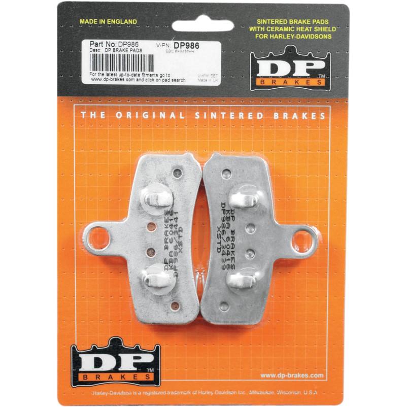 DPブレーキ 1721-0811 DP BRAKES シンタードメタルブレーキパッド 2008〜2017ダイナ、ソフテイル(FLSTSBを除く) フロント用
