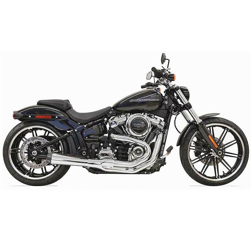 バッサーニ 1800-2240 ROADRAGE 2into1マフラー クローム FLFB/S、FXBR