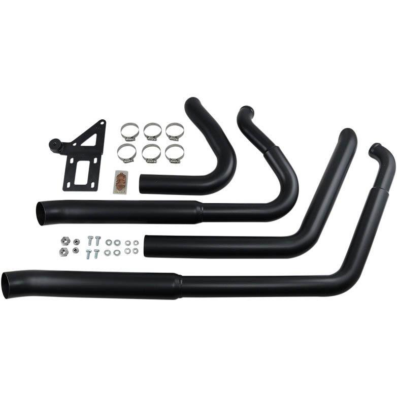 バッサーニ 1800-2279 ProStreet ターンアウト マフラー ブラック FXBR
