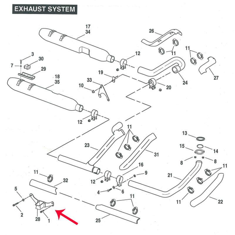 たか リアエキゾーストパイプブラケット ブラック OEM 65678-85D Drag