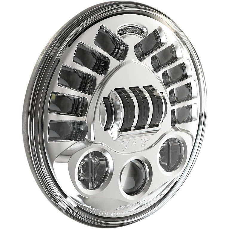 2001-1774:J.W. SPEAKER アダプティブII 7in LED前照灯（クローム）