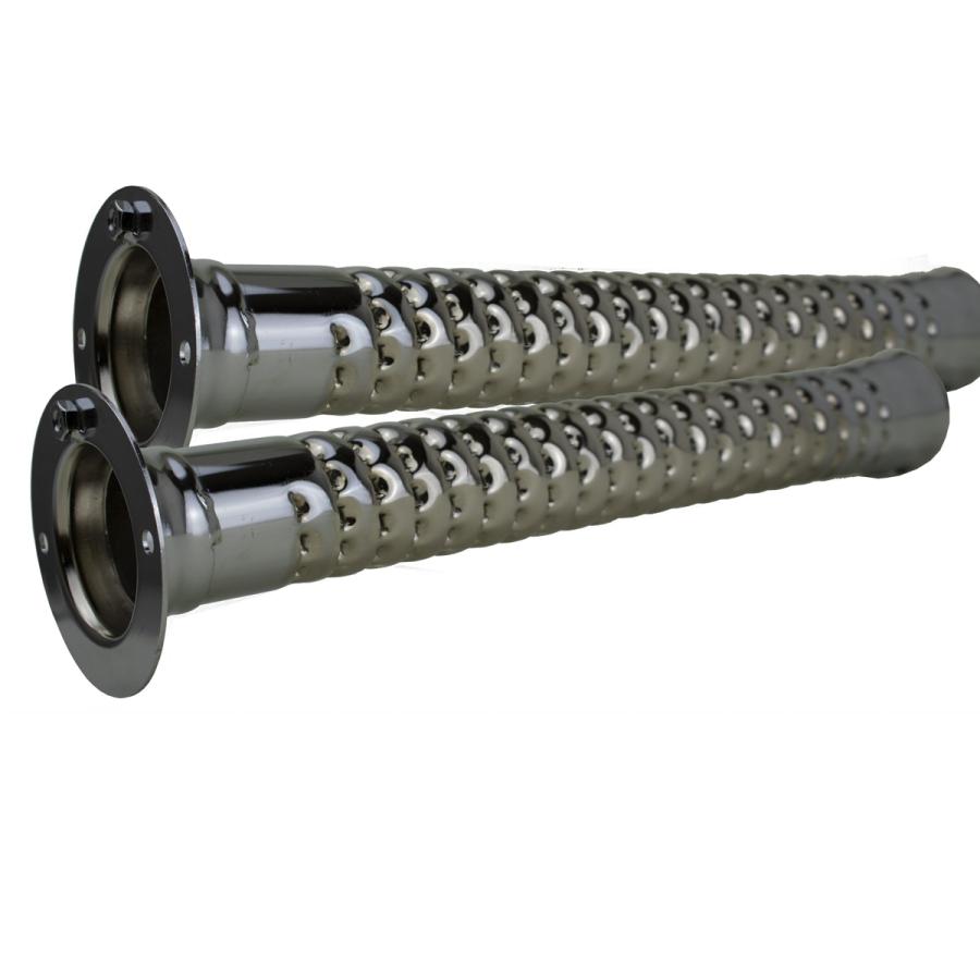 Khrome Werks 4.5インチHP-PLUSマフラー用ルーバータイプ