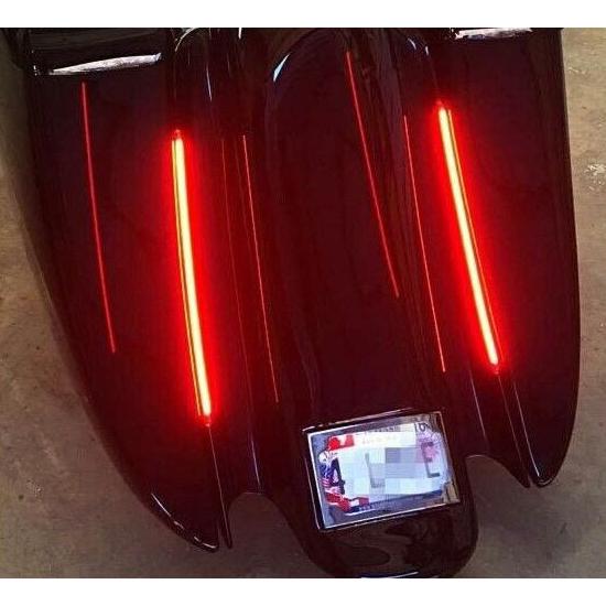 Custom Dynamics デュアルカラー LEDプラズマロッド 14インチ スモーク