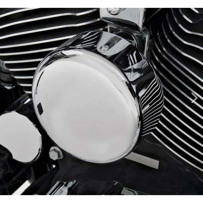 ドラッグSP 2107-0043 Drag Specialties ホーンカバー・ラウンド・クローム