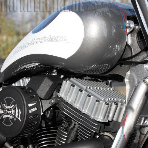 Thunderbike リブ・ロッカーボックスカバー ポリッシュ