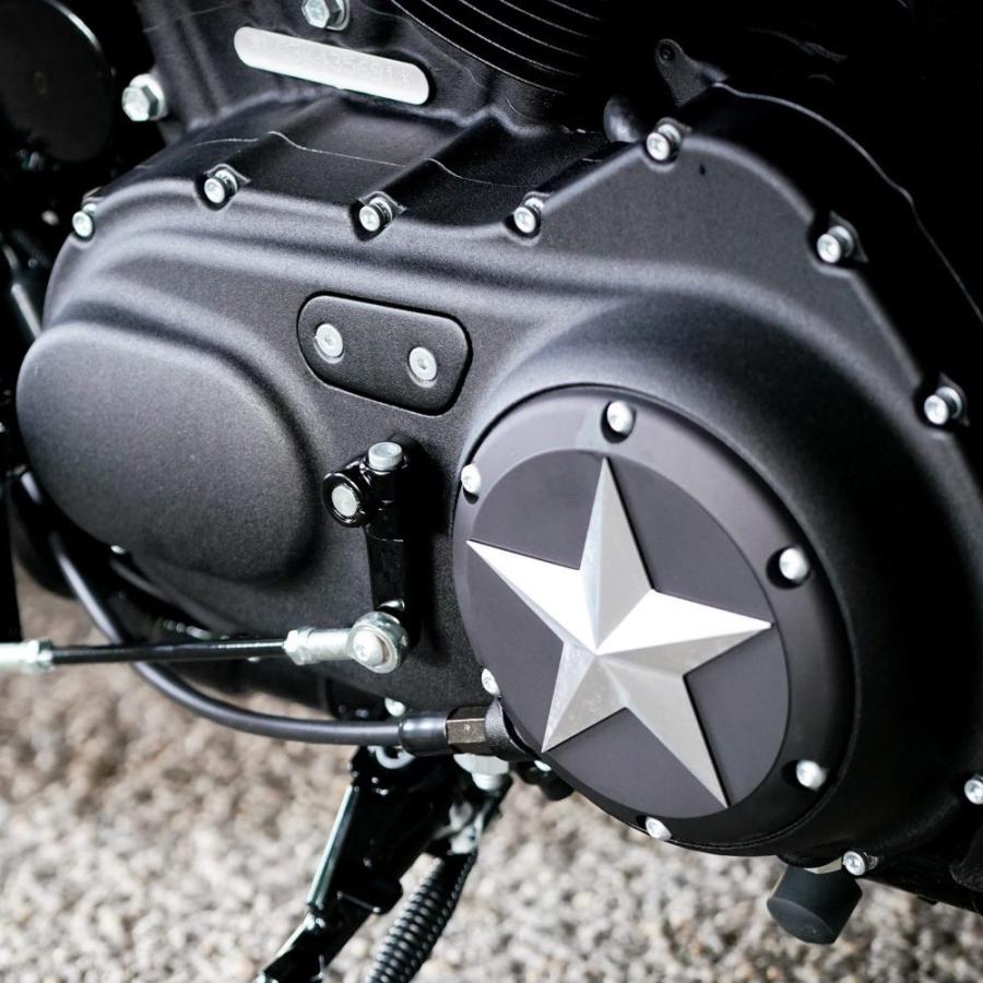 ThunderBike 22-76-020 ダービーカバー Open Mind ブラック 2004〜2021 