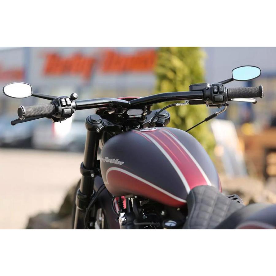 Thunderbike Rizoma ダイナミック ミラー ブラック 23-99-205 : HD