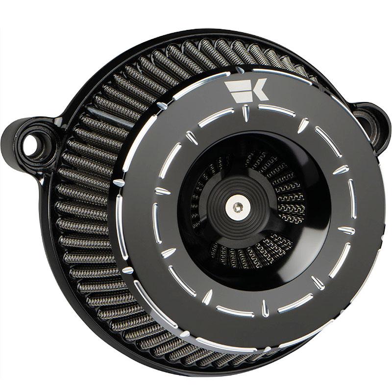 M8モデル用 Instigator エアクリーナー Tracer ブラック Khrome Werks