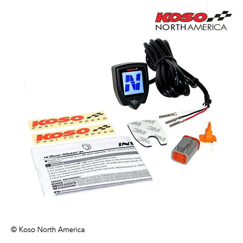 専用品 KOSO 27-5781 デジタル・ギアインジケーター : HD-PARTS ハーレー