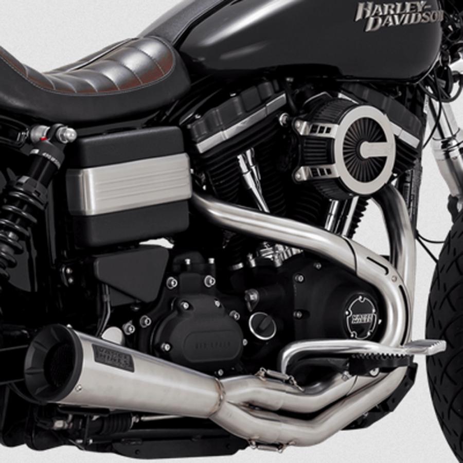 Vance & Hines アップスウィープ 2-1フルエキゾーストマフラー PCX