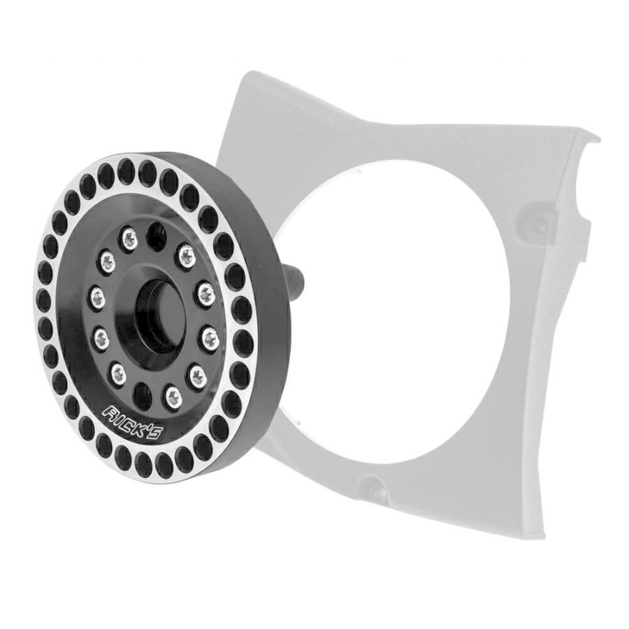 Ricks Motorcycles 35-4037904-0 フロントプーリーカバー 28丁用 2004〜2021 スポーツスター_1
