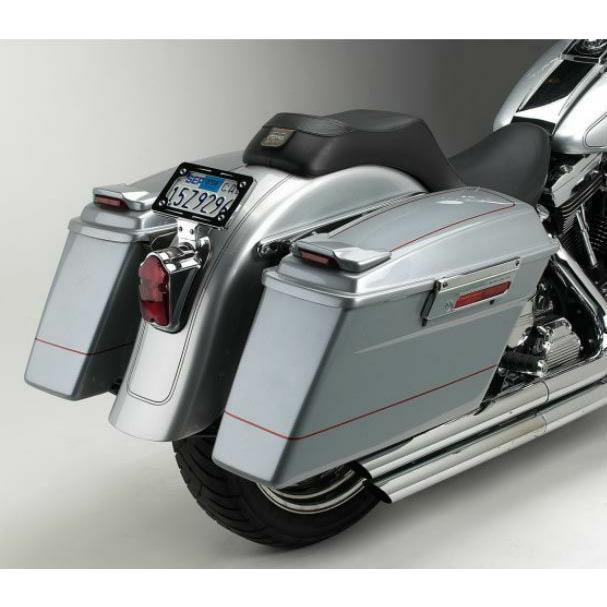 サイクル ビジョン 3501-0102 サドルバッグマウント 1986〜2007 FLST/C/N/S、1986〜2006 FLSTF_1