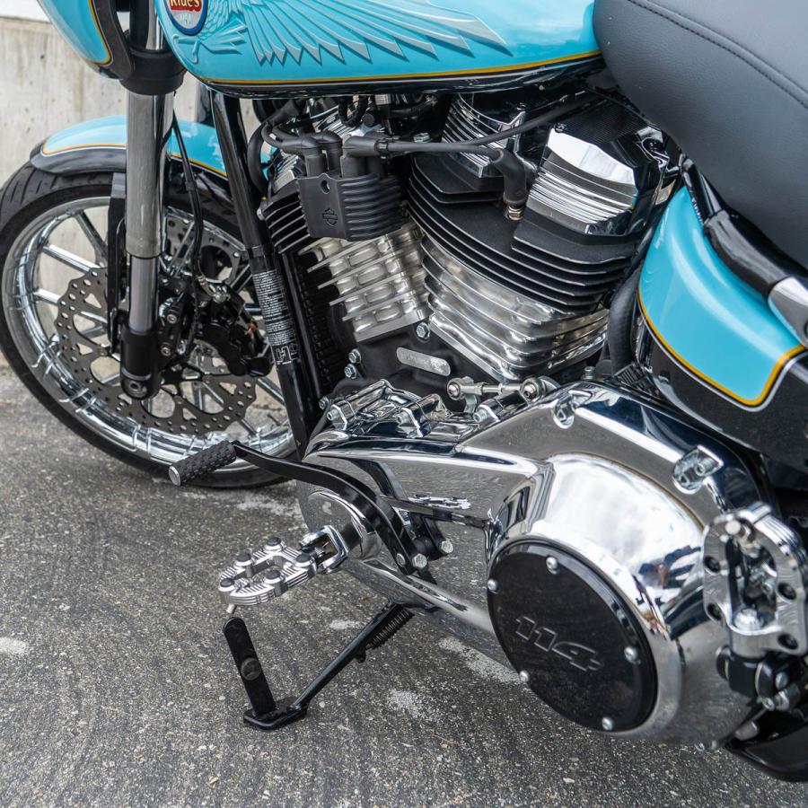 Arlen Ness MXフットペグ クローム M8ソフテイル/ライダー用 : HD 