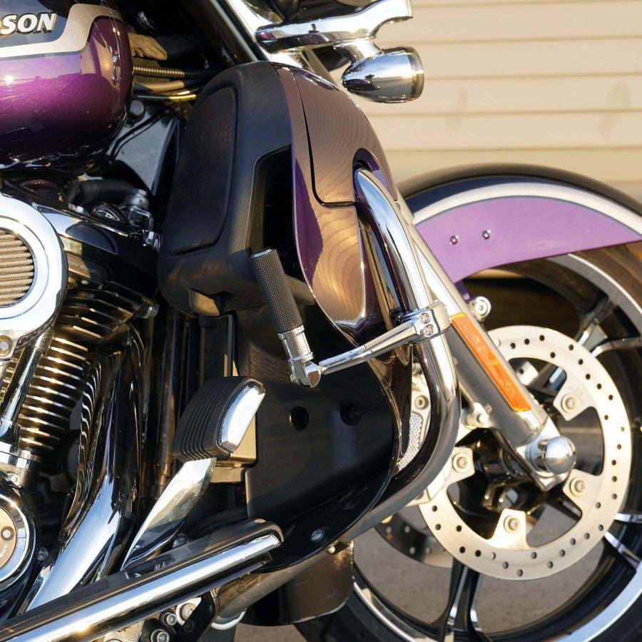 Arlen Ness 鍛造 ハイウェイペグマウント (クローム) スポーツスター
