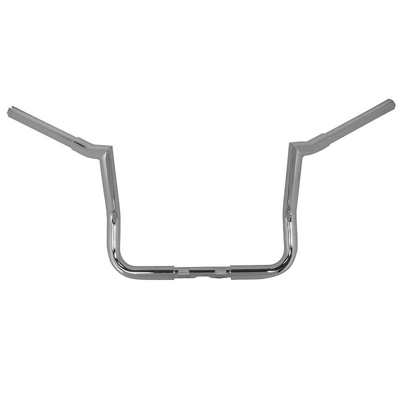 JACKNIFE Handlebars 40135 10インチ エイプハンガー クローム 1.25