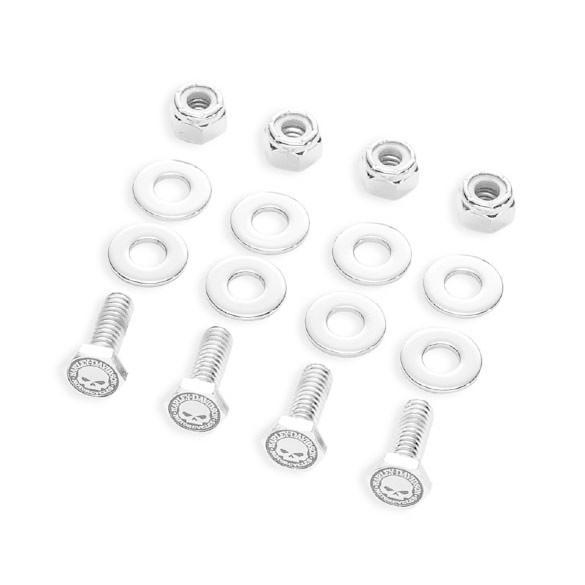 ハーレー 純正 ライセンスプレート スクリューキット ウイリーG.・スカル 41170-03 スポーツスター ダイナ ソフテイル ツーリング