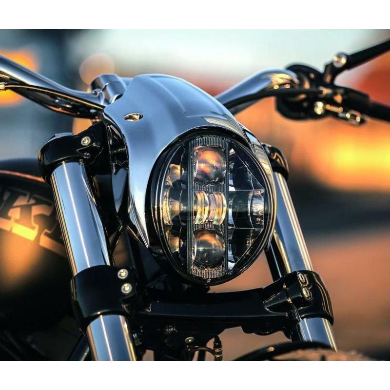 サンダーバイク 42-74-030 Thunderbike ヘッドライトキャップ クローム