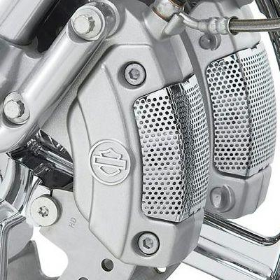 ハーレー純正 クローム・キャリパースクリーンインサート（フロント