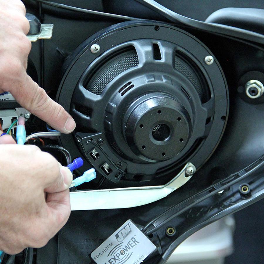 1998〜2013 FLHT ROKKER XRP 200W 6.58インチ フェアリングスピーカー J&M