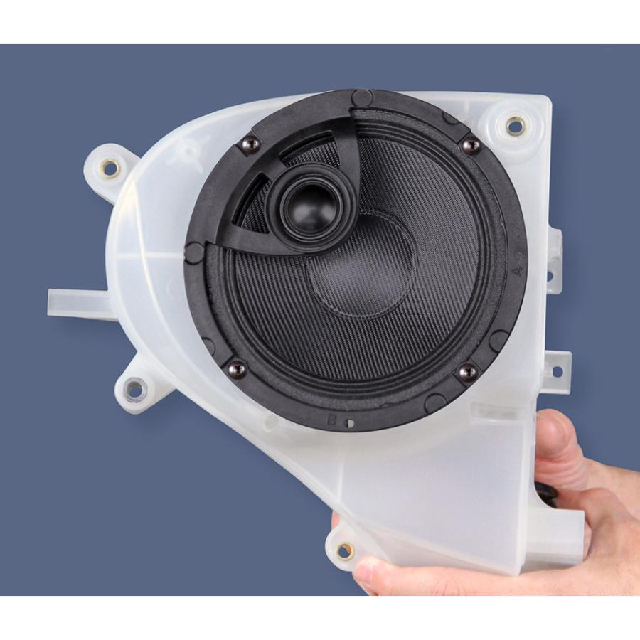 ハーレー FLHT、FLHX用 ROKKER 200W アンプ/スピーカーキット J&M