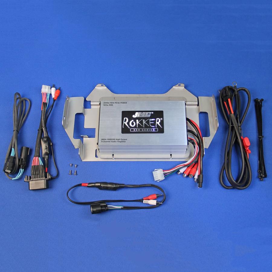 2014以降 CVOウルトラ/リミテッド、CVOトライグライド ROKKER 1000XXR ステージ6 2040W 4CHアンプキット J&M :  HD-PARTS ハーレーパーツ カスタム専門店 - 通販 - Yahoo!ショッピング
