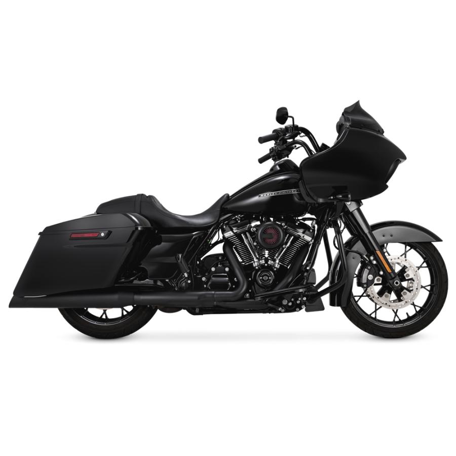 VANCE&HINES M8ツーリング用スリップオンバックスラッシュ 450 バンス＆ハインズ M8ツーリング用スリップオンマフラー バック