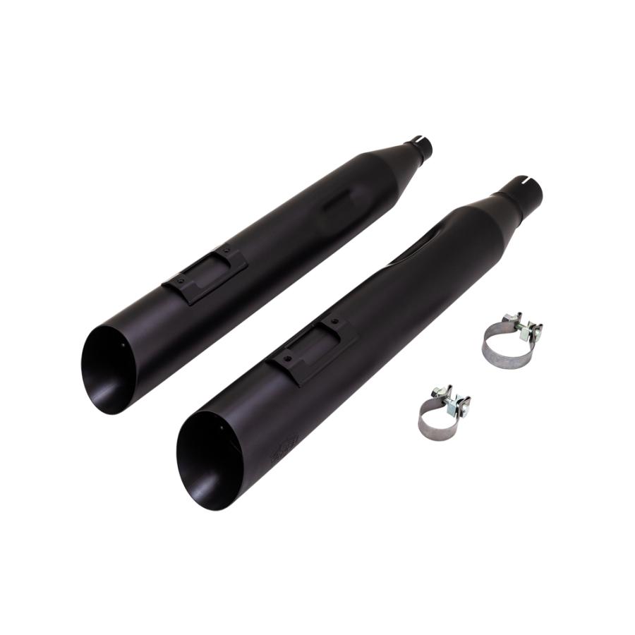 バンス＆ハインズ M8ツーリング用スリップオンマフラー バック