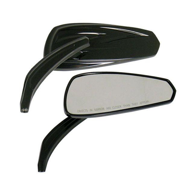 Vファクター 47065 カスタムミラーセット ブラック : HD-PARTS