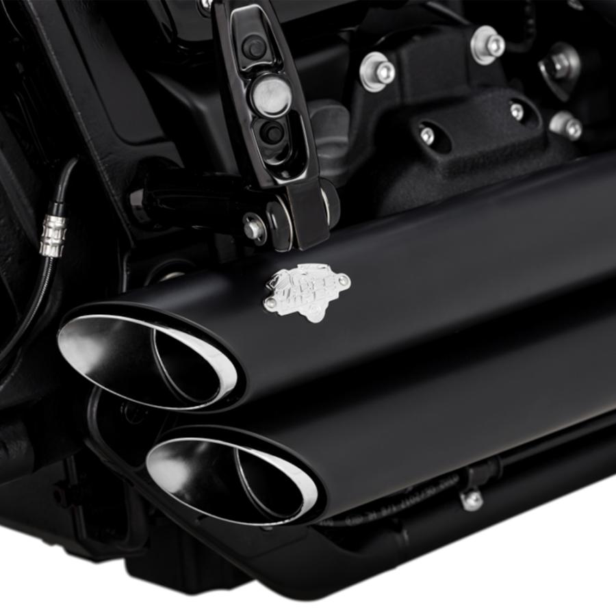 Vance＆Hines M8ソフテイル用フルエキゾーストマフラー ショート