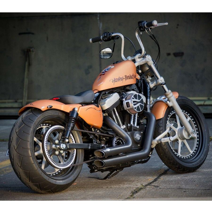 Ricks Motorcycles 2010〜2021 Sportster スチールリアフェンダー 180 