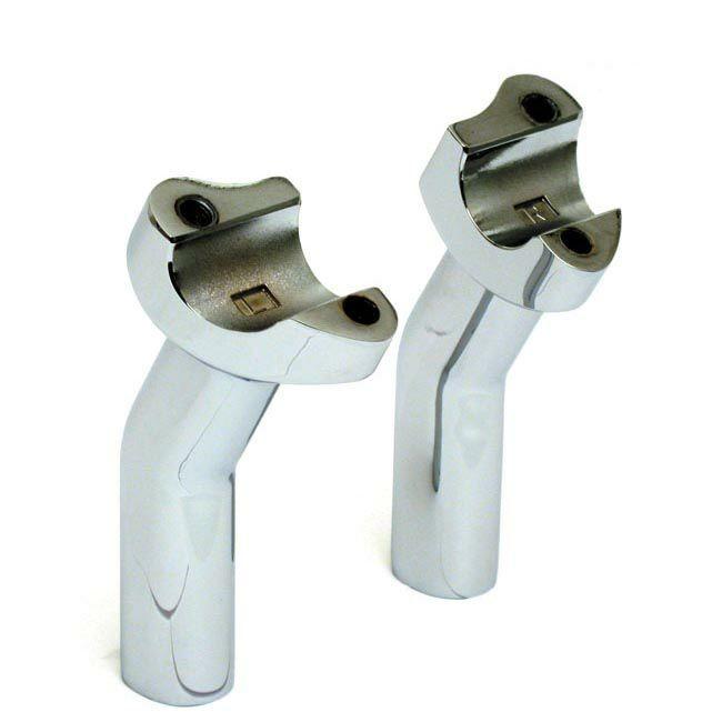 ハーレー プルバックライザー 4.5インチ高 クローム 1インチハンドル